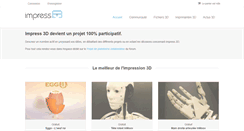 Desktop Screenshot of impress-3d.com